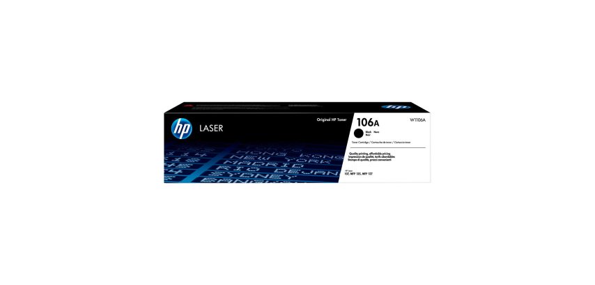 HP 106A - W1106A toner noir pour imprimante laser