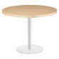 Ronde tafel Shiny matte metalen voet