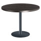 Ronde tafel Shiny matte metalen voet