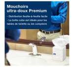 Mouchoirs Tork cubique blanc - boîte de 100