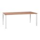 Bureaux droits Ultra 220 x 90 cm merisier