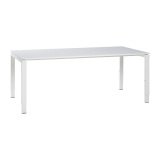 Straight desk white Ultra 160 x 90 cm