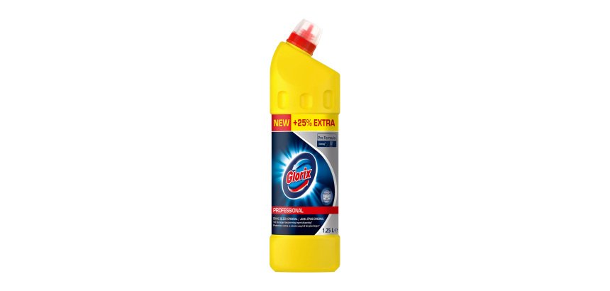 Glorix pro nettoyant WC gel javel - flacon 1,25L