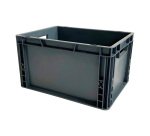 Bac de stockage plastique gerbable norme Europe parois pleines - 20 litres - dim : H 23 x L 40 cm