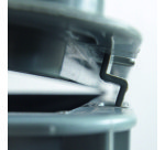 Couvercle pour bac de stockage norme Europe - dim H 40 x L 30 cm