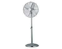 Ventilateur sur pied chromé Ø 44,5 cm, 50 W - Domair