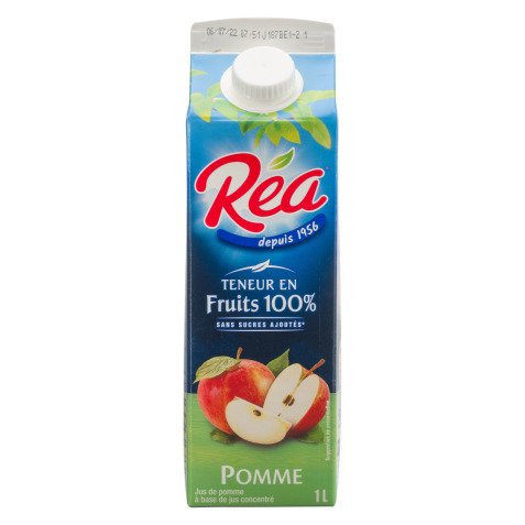 Jus de pomme Réa 1 L - 8 briques