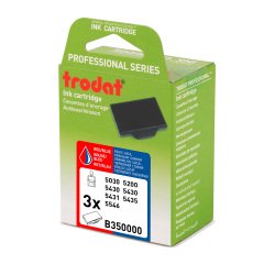 Almohadilla tinta azul/roja Professional Line 6/50/2 Trodat - Lote de 3