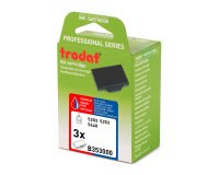 Almohadilla tinta azul/roja Professional Line 6/53/2 Trodat - Lote de 3