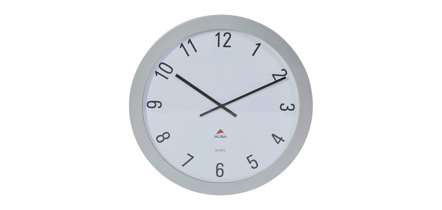 Horloge murale géante gris – 60 cm