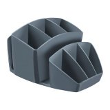 Pencil holder Cep 6 compartments - grey