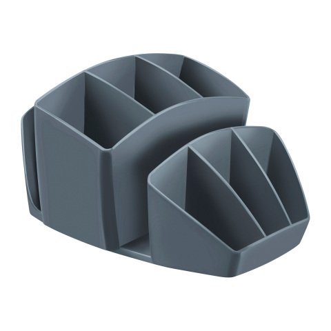 Cubilete multidepartamentos Cep color 6 compartimentos gris