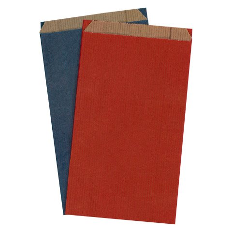 Sobres de papel kraft color rojo para regalo 31 x 49 cm - Caja de 250