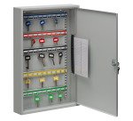 Armoire 50 clés fermeture à clé gris clair