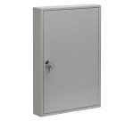 Armoire 50 clés fermeture à clé gris clair