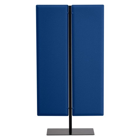 Cloison ECLA acoustique Hauteur 180 cm sur pied métal noir