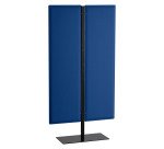 Cloison ARCH acoustique sur pied H 180, L 160 cm socle en métal noir