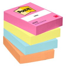 Notes repositionnables couleurs Poptimistic Post-it - bloc de 100 feuilles