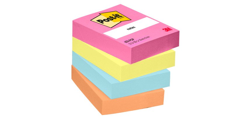 Notes repositionnables couleurs Poptimistic Post-it - bloc de 100 feuilles