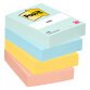 Notes repositionnables couleurs Beachside Post-It - bloc de 100 feuilles