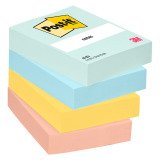 Notes repositionnables couleurs Beachside Post-it 38 x 51 mm - bloc de 100 feuilles