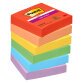 Notes repositionnables couleurs Playful Super Sticky Post-it - bloc de 90 feuilles