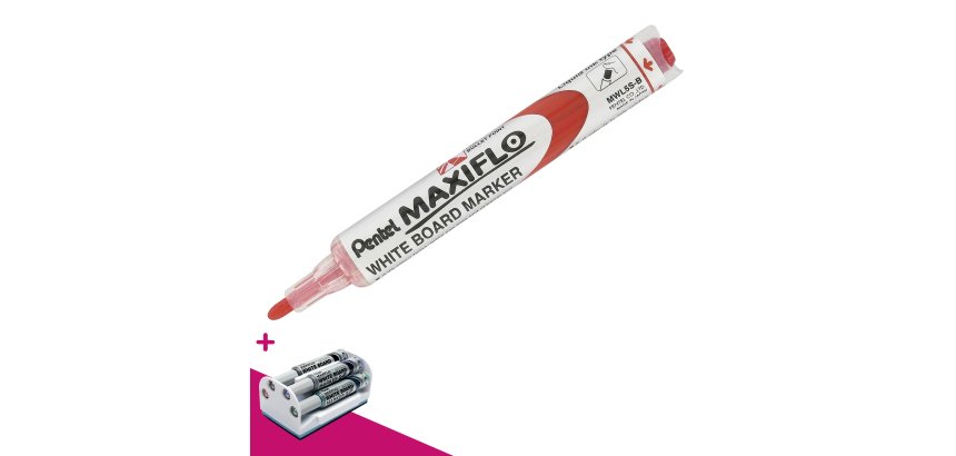 Pentel Maxiflo, whiteboard marker with conical tip 4mm