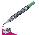 Erasable marker Pentel Maxiflo Flex Feel conical point 4,6 mm + 1 eraser for free at the purchase of 12