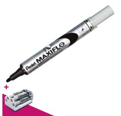 Pentel Maxiflo, whiteboard marker with conical tip 4mm
