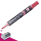 Erasable marker Pentel Maxiflo Flex Feel conical point 4,6 mm + 1 eraser for free at the purchase of 12