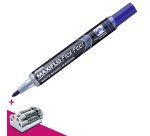 Löschbarer Marker Pentel Maxiflo Flex Feel Kegelspitze 4,6 mm + 1 Tafelwischer beim Ankauf von 12