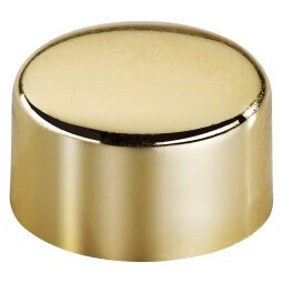 Round magnets Ø 9 mm gold - set of 12