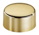 Plots magnétiques-aimants Ø 9 mm or - Lot de 12