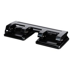 Perforator 4 gaatjes Budget - capaciteit 20 vellen - zwart
