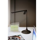 Lampe de bureau Led intégrée Twin - Alba - 6 W - 2 Têtes orientables