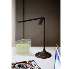 Lampada da tavolo Alba LEDTWIN N nero 6 w