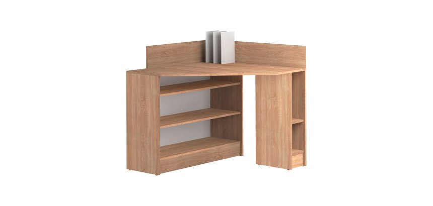 Bureau d'angle Wall 94 x 94 cm