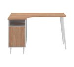 Bureau d'angle Nook 120 x 67 cm avec rangement