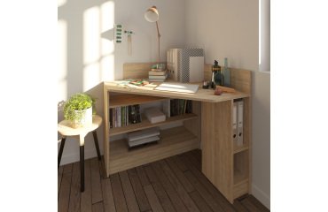 Corner desk Wall