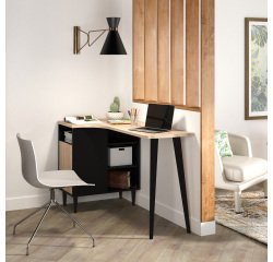 Schreibtisch Nook mit Aufbewahrung
