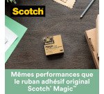 Ruban Magic invisible Écolo Scotch 19 mm x 30 m
