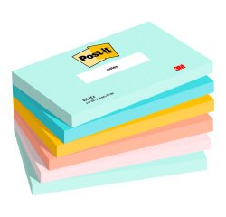 Notas adhesivas Super Sticky Beachside Post-it® - bloc de 90 hojas