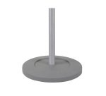 Portemanteau Alba 4 patères et 4 crochets embouts bois