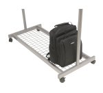 Vestiaire mobile alliant métal et bois