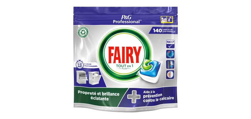 Capsules lave-vaisselle Fairy 3 en 1 - Paquet de 140