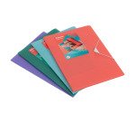Chemises à élastiques 3 rabats Esselte Colour’Breeze plastique format A4