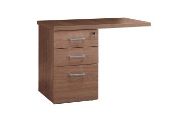 Cajonera con extensión altura de escritorio Shiny