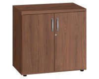 Armario bajo de madera puertas batientes Shiny Alt.  74 cm