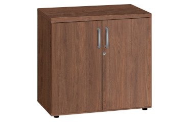 Armario bajo de madera puertas batientes Shiny Alt.  74 cm