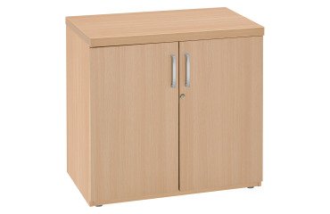 Armario bajo de madera puertas batientes Shiny Alt.  74 cm